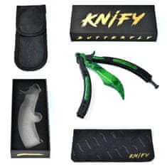 KNIFY BUTTERFLY - Emerald