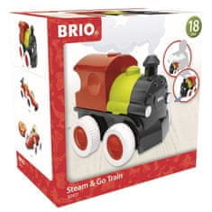 Brio 30411 Steam & Go Parni vlak