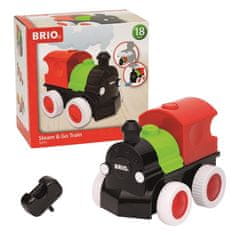 Brio 30411 Steam & Go Parni vlak