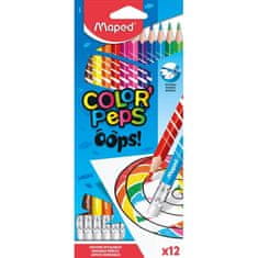 Maped Barvice color`peps oops z radirko 1/12