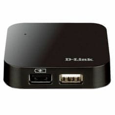 NEW USB Hub D-Link AAOAUS0119 DUB-H4 USB 2.0 480 Mbit/s