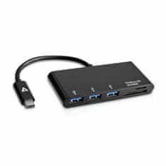 NEW USB Hub V7 V7UC3U-HUB-BLK-1E