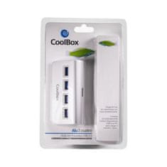 NEW USB Hub CoolBox COO-HU4ALU3 Aluminij (4 Vrata)