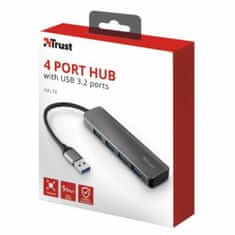 NEW USB 4-vratni hub Trust 23327