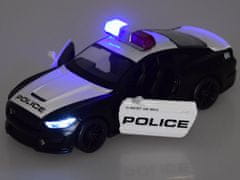 Toys Kovinsko policijsko vozilo Ford Shelby GT350 v merilu 1:32 semaforji ZA4610