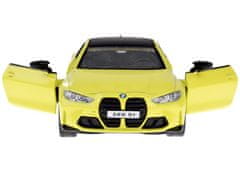 Toys Kovinski model avtomobila BMW M4 v merilu 1:32 zvočne luči ZA4617