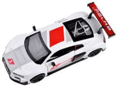 Toys Audi R8 LMS v merilu 1:32 kovinski športni avtomobil z zvoki luči ZA4609