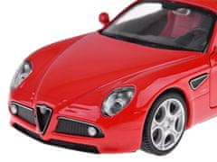 Toys Kovinski model avtomobila Alfa Romeo 8C Competizione v merilu 1:32 light ZA4607