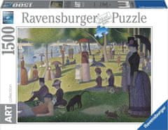 Ravensburger Puzzle Nedeljsko popoldne na otoku La Grande Jatte 1500 kosov