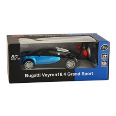 WOWO Avto na daljinsko upravljanje Bugatti Veyron - RC Bugatti Veyron 1.24 Blue z licenco