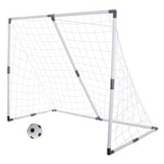 WOWO Nogometni gol za otroke - Otroški nogometni gol 2v1, dimenzije 185x120x70cm