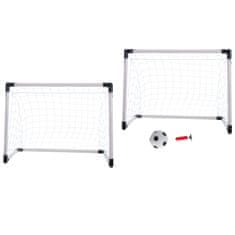 WOWO Nogometni gol za otroke - Otroški nogometni gol 2v1, dimenzije 185x120x70cm