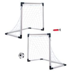 WOWO Nogometni gol za otroke - Otroški nogometni gol 2v1, dimenzije 185x120x70cm