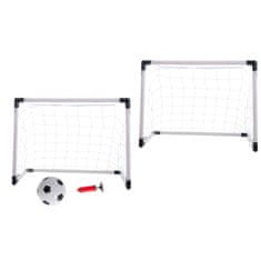 WOWO Nogometni gol za otroke - Otroški nogometni gol 2v1, dimenzije 143x110x70cm