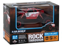 WOWO RC Rock Crawler - RC Rock Crawler HB avto na daljinsko upravljanje 2,4 GHz 1,18 - rdeč