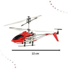 WOWO Rdeč Helikopter na daljinsko upravljanje RC 2,4 GHz RTF - SYMA S107H