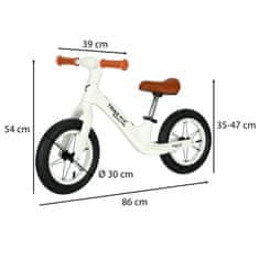 slomart Trike Fix Balance PRO kros kolo bele barve