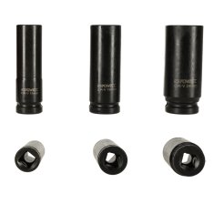 WOWO Nasadni ključi 1/2 10-24 mm - KAFUWELL Set 10 nasadnih ključev 1/2 10-24 mm