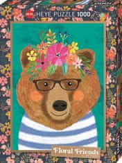 Heye Puzzle Floral Friends: Gentle Brumla 1000 kosov