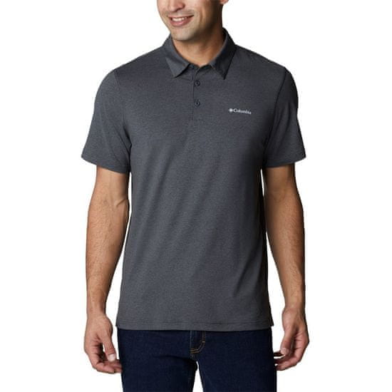 Columbia Majice grafitna M Tech Trail Polo Shirt