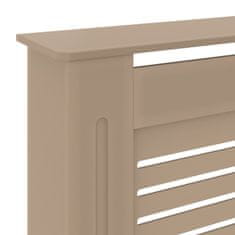 Vidaxl Pokrov za radiator MDF 205 cm