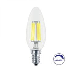 BRAYTRON LED sijalka svečka E14 4W dimm toplo bela 470lm CRI>80 300°