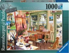 Ravensburger Puzzle Moje zatočišče št. 11: Vrtni studio 1000 kosov