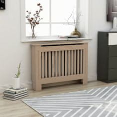 Vidaxl Pokrov za radiator 112x19x81,5 cm MDF