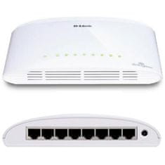 D-Link STIKALO 8-PORT 100/1000 (DGS-1008D)