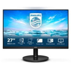 Philips Monitor 68,5 cm (27,0) 271V8LA 1920x1080 75hZ IPS 4ms VGA DVI HDMI zvočniki 2H AdaptiveSync