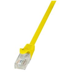 LogiLink KABEL PATCH UTP Cat 5e 5,00m RJ45 10/100 - rumen (CP1077U)