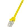 LogiLink KABEL PATCH UTP Cat 6 0,50m RJ45 1Gbit - rumen (CP2027U)