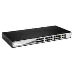 D-Link STIKALO 24-PORT Smart 100/1000 Samostoječe/Rack (DGS-1210-24)