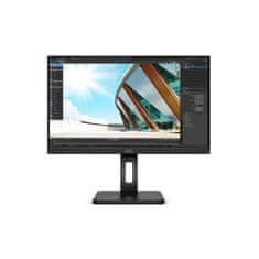 AOC Monitor 68,6 cm (27,0) U27P2 3840x2160 IPS 4ms 2xHDMI DisplayPort 4xUSB3.0 Pivot Zvočniki 3H sRGB81%