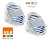 Hertz Zvočnik HMX 6.5-LED-TW-6.5''4Ohm MARINE COAX RGB LED SET (par)