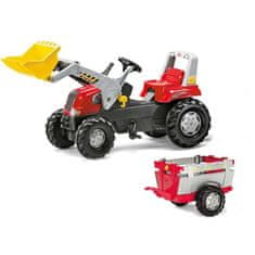 Rolly Toys Rolly Junior Pedal Traktor Trailer Bucket