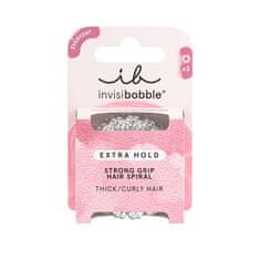 Invisibobble Trak za lase Extra Hold Crystal Clear 3 kos