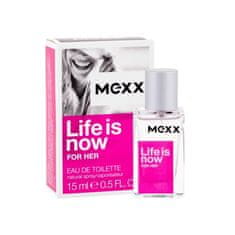 Mexx Life Is Now For Her 15 ml toaletna voda za ženske