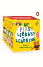 My First Library of Learning: Box set, Complete collection of 10 early learning board books for super kids, 0 to 3 | ABC, Colours, Opposites, Numbers,