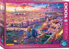 EuroGraphics Puzzle Roofs of Paris 1000 kosov