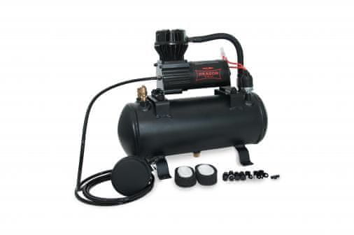 Dragon Winch Prenosni kompresor Pro brez olja, Dragon Winch DWK-PS 150 SHD tank, Kapaciteta 38l/min, 12V