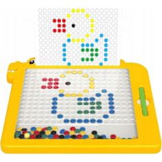 WOOPIE Otroška Montessori magnetna tabla MagPad Dinosaur