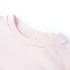 Vidaxl Otroški pulover nežno roza 104