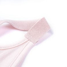 Vidaxl Otroška majica z naramnicami nežno roza 104