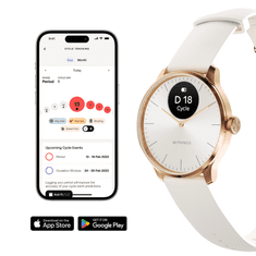 Withings ScanWatch Light hibridna pametna ura, 37 mm, peščena