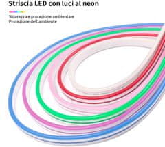 Arrango NEON LED Trak RGB z Daljincem 5m