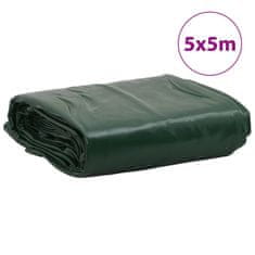 Vidaxl Ponjava zelena 5x5 m 650 g/m²