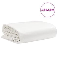 Vidaxl Ponjava bela 1,5x2,5 m 650 g/m²