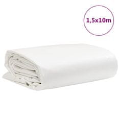 Vidaxl Ponjava bela 1,5x10 m 650 g/m²