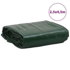 Vidaxl Ponjava zelena 2,5x4,5 m 650 g/m²